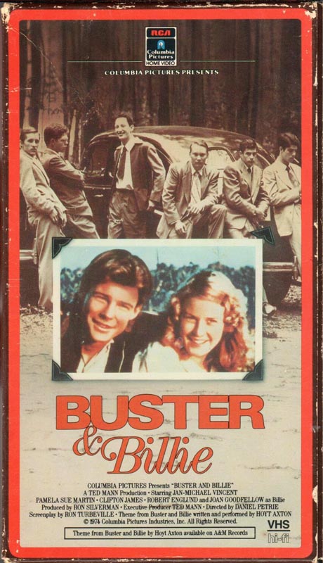 Buster and Billie (1974) Movie DVD Stars Jan-Michael Vincent