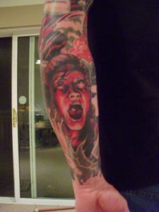 Robert Englund Tattoo Archive 169