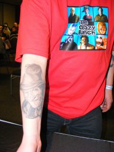 Robert Englund Tattoo Archive 217