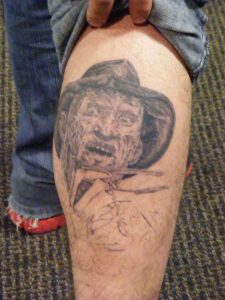 Robert Englund Tattoo Archive 231
