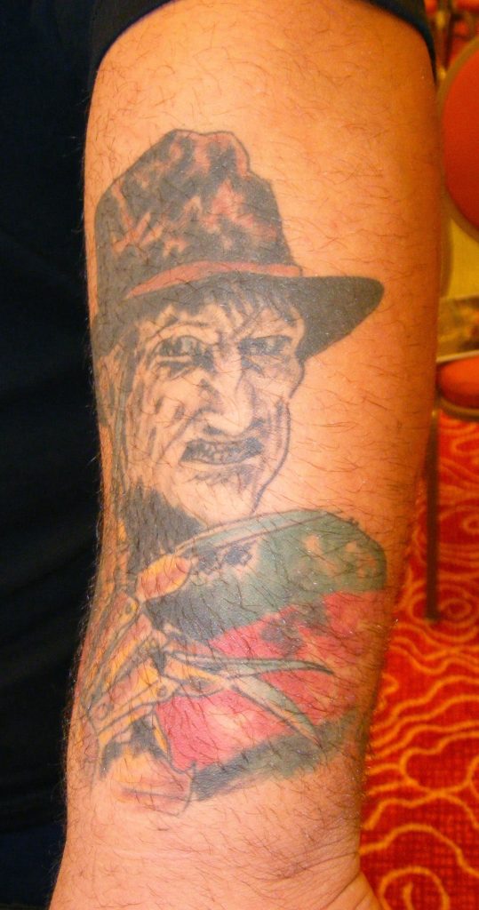 Robert Englund Tattoo Archive 257