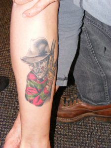 Robert Englund Tattoo Archive 297