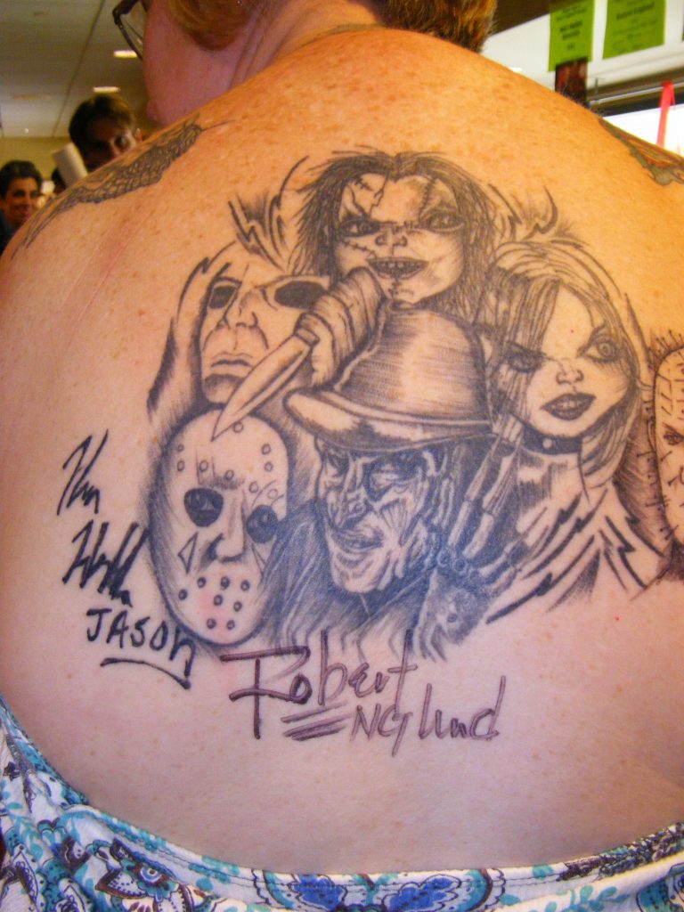 Robert Englund Tattoo Archive 298