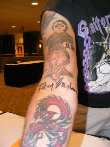 Robert Englund Tattoo Archive 325