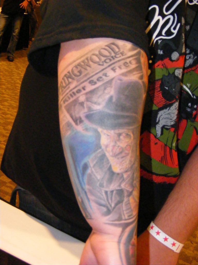 Robert Englund Tattoo Archive 334