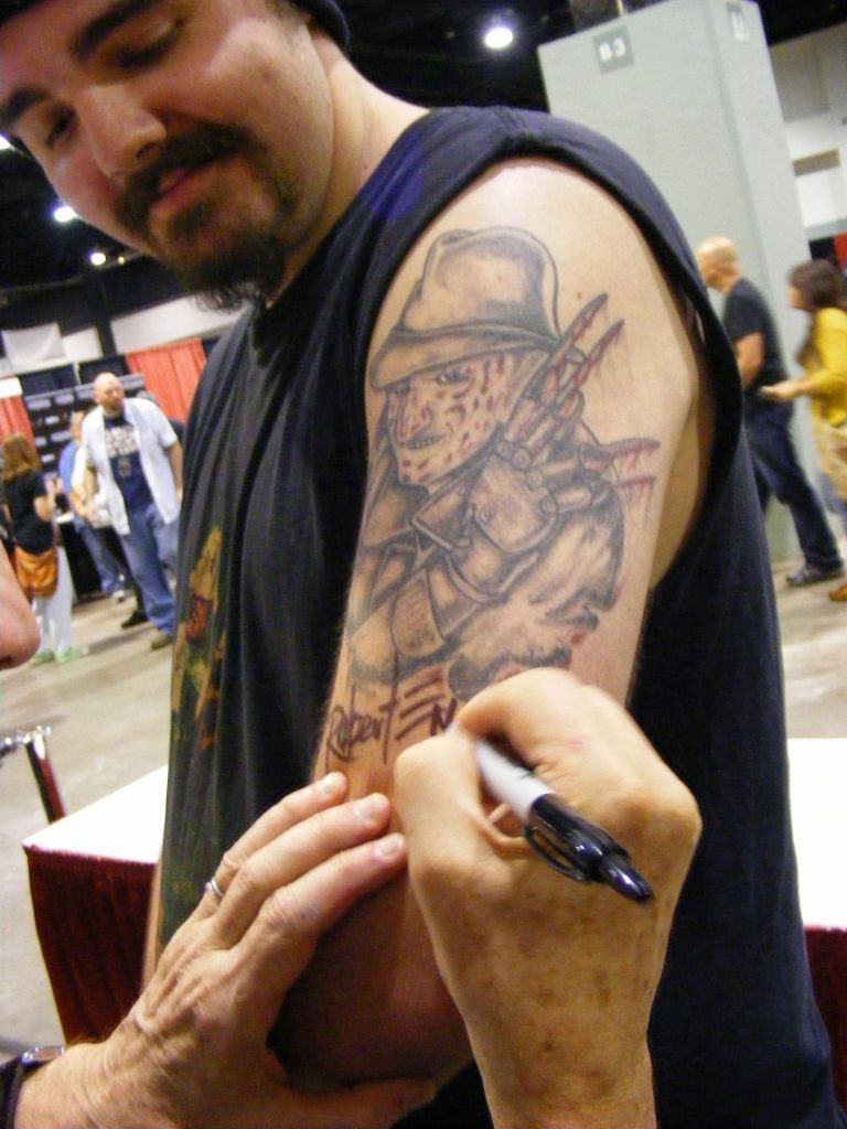 Robert Englund Tattoo Archive 344