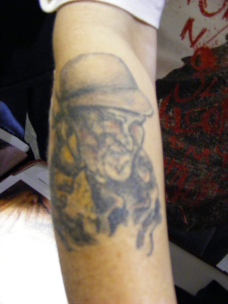 Robert Englund Tattoo Archive 347