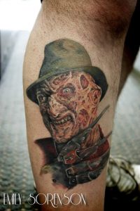 Robert Englund Tattoo Archive 403