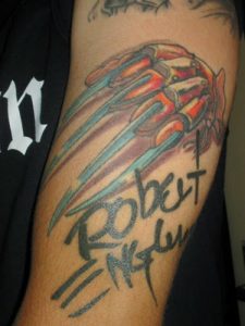 Robert Englund Tattoo Archive 436