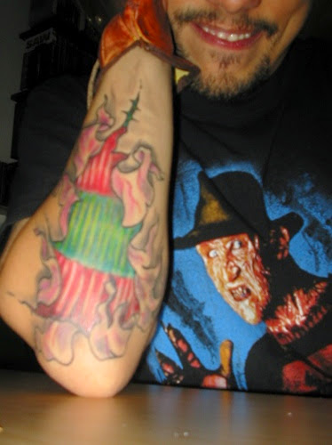 Robert Englund Tattoo Archive 437