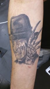 Robert Englund Tattoo Archive 446