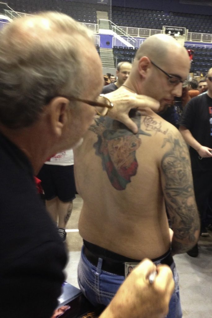 Robert Englund Tattoo Archive 459