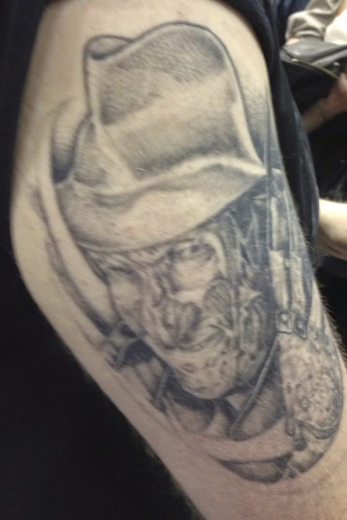 Robert Englund Tattoo Archive 466