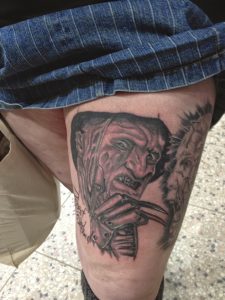 Robert Englund Tattoo Archive 508
