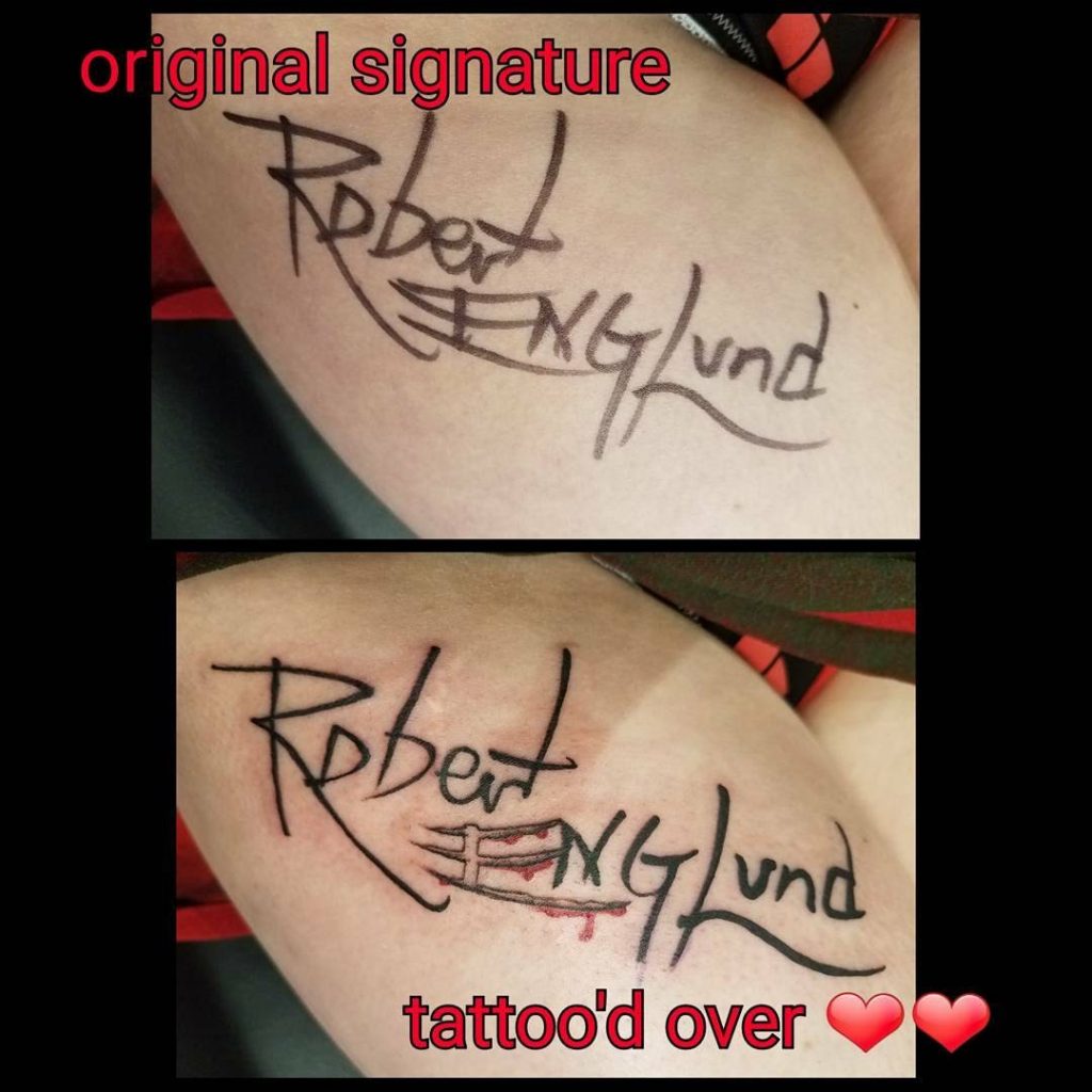 Robert Englund Tattoo Archive 683