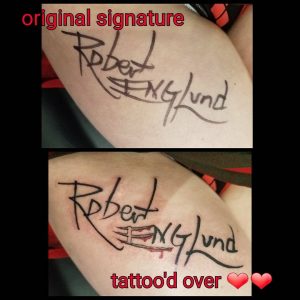 Robert Englund Tattoo Archive 683