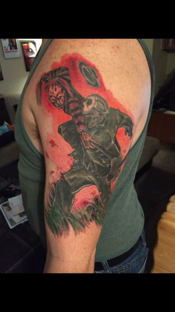 Robert Englund Tattoo Archive 526