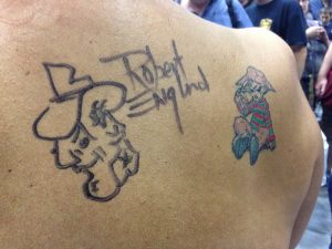 Robert Englund Tattoo Archive 529