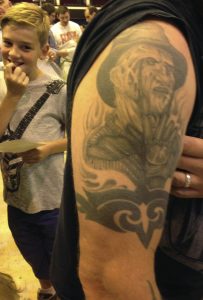 Robert Englund Tattoo Archive 536