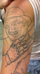 Robert Englund Tattoo Archive 548