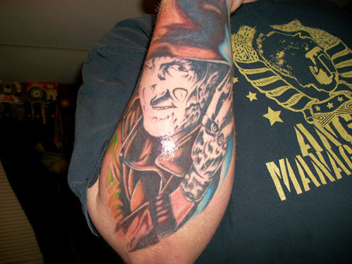 Robert Englund Tattoo Archive 708