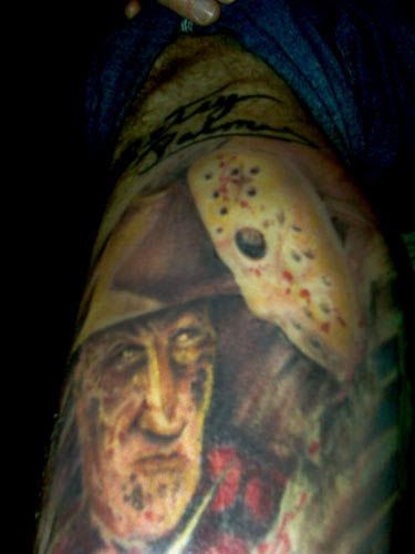 Robert Englund Tattoo Archive 737