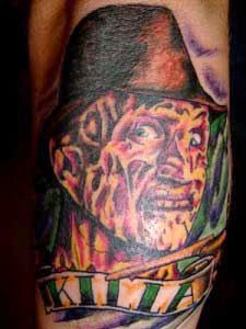 Robert Englund Tattoo Archive 749