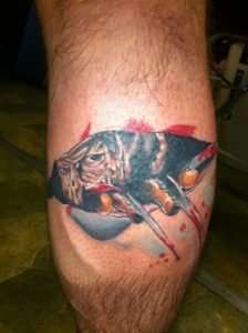 Robert Englund Tattoo Archive 783