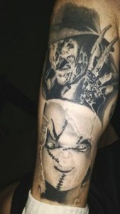 Robert Englund Tattoo Archive 784