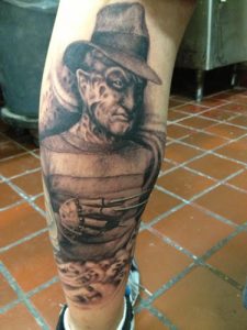 Robert Englund Tattoo Archive 788