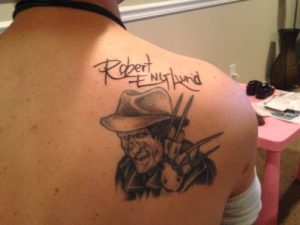 Robert Englund Tattoo Archive 830