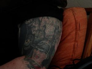 Robert Englund Tattoo Archive 899