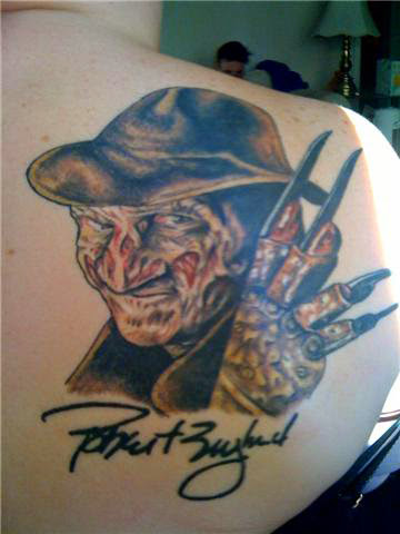 Robert Englund Tattoo Archive 119