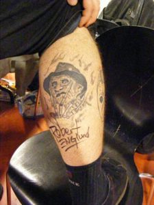 Robert Englund Tattoo Archive 184