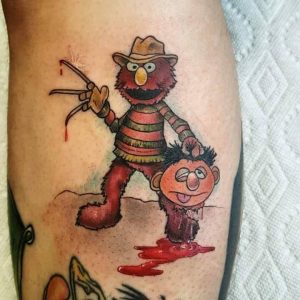 Robert Englund Tattoo Archive 798