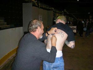 Robert Englund Tattoo Archive 857