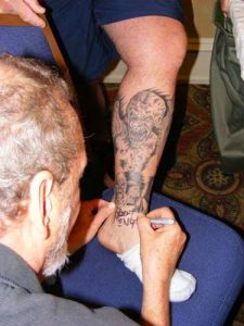 Robert Englund Tattoo Archive 867