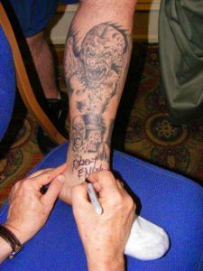Robert Englund Tattoo Archive 868