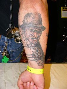 Robert Englund Tattoo Archive 872