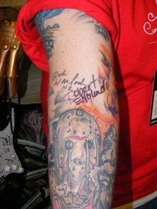 Robert Englund Tattoo Archive 873
