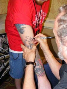 Robert Englund Tattoo Archive 874