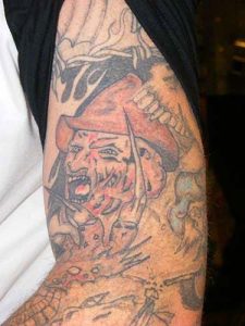 Robert Englund Tattoo Archive 878