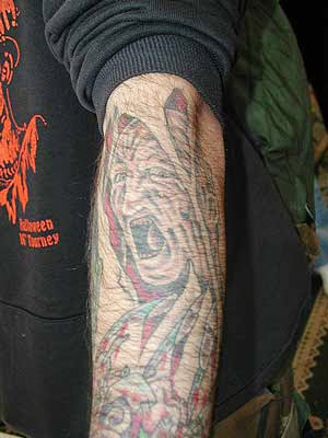 Robert Englund Tattoo Archive 881