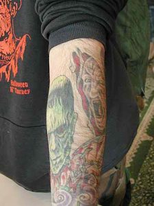 Robert Englund Tattoo Archive 882
