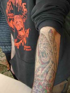 Robert Englund Tattoo Archive 883