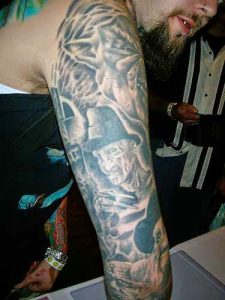 Robert Englund Tattoo Archive 887