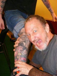 Robert Englund Tattoo Archive 895