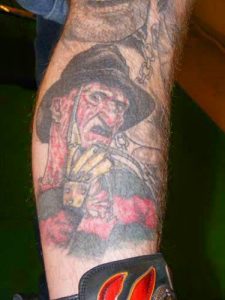 Robert Englund Tattoo Archive 896