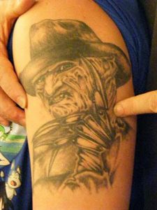 Robert Englund Tattoo Archive 898