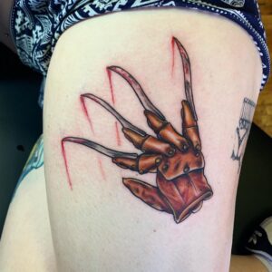 Top 35 Nightmare On Elm Street Tattoos  Littered With Garbage  Littered  With Garbage